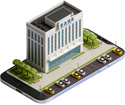 Banco dentro do celular